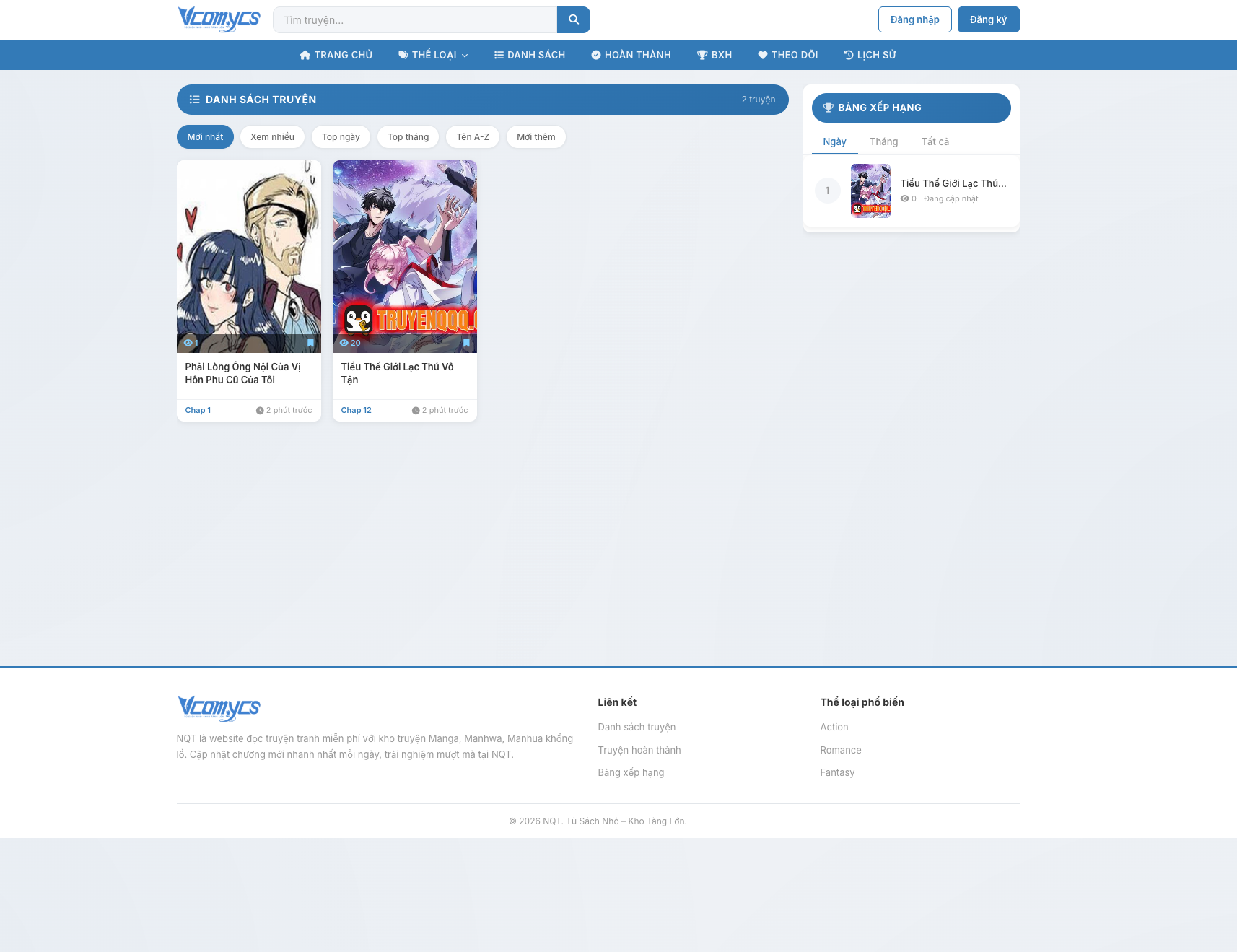 Truyện v19 – Nền Tảng Web Đọc Truyện Tranh Laravel + Redis + Crawler Otruyen - TRUYENV19 - ảnh 5